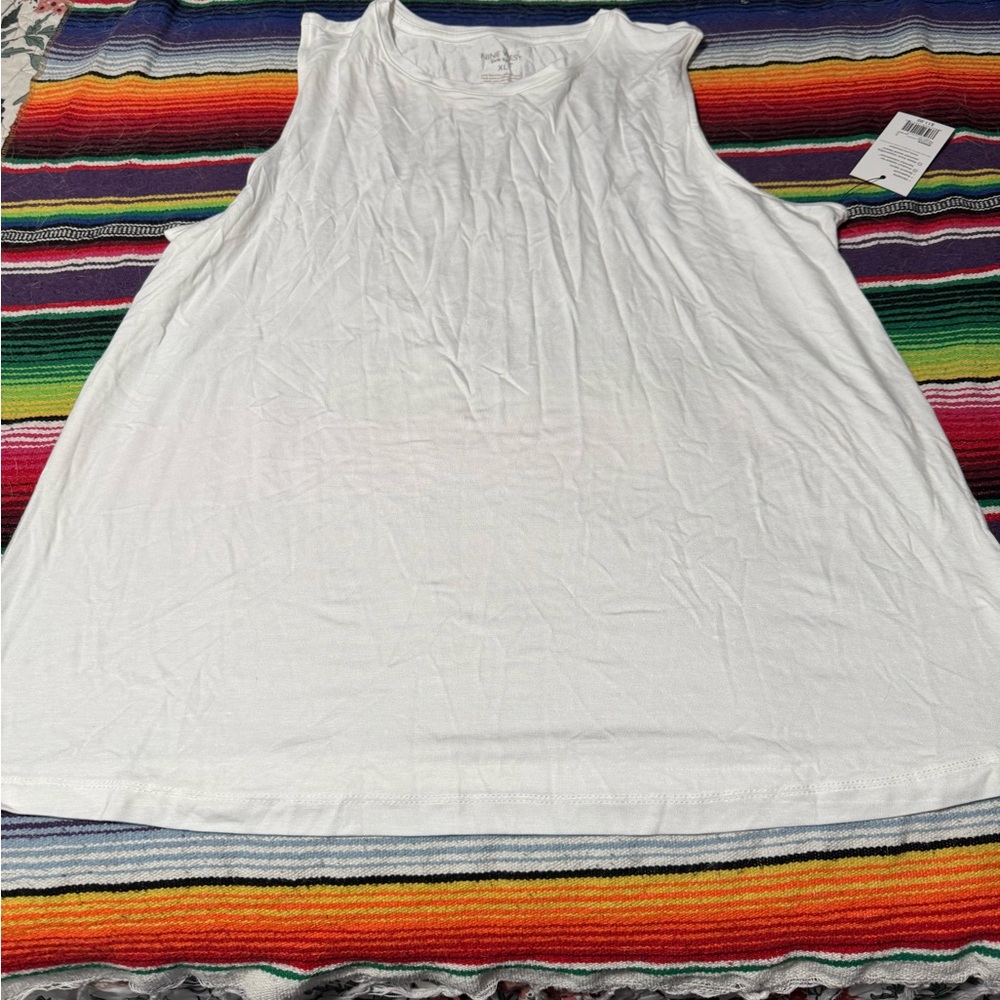 Nine West White Tank Top